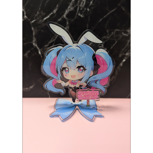 CHIBI MIKU RABBIT HOLE STANDEE