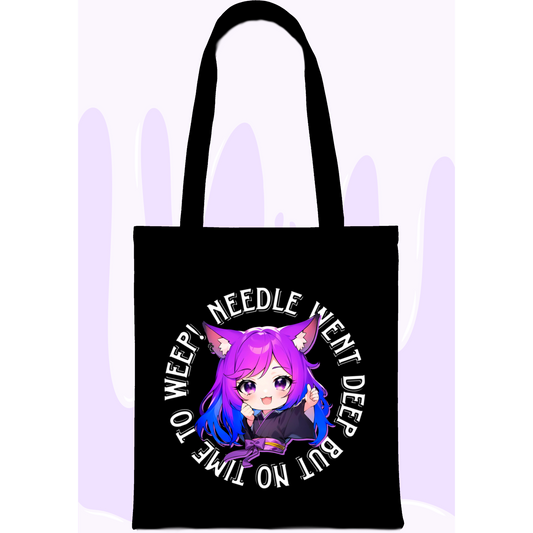 NO TIME TO WEEP! COTTON BAG