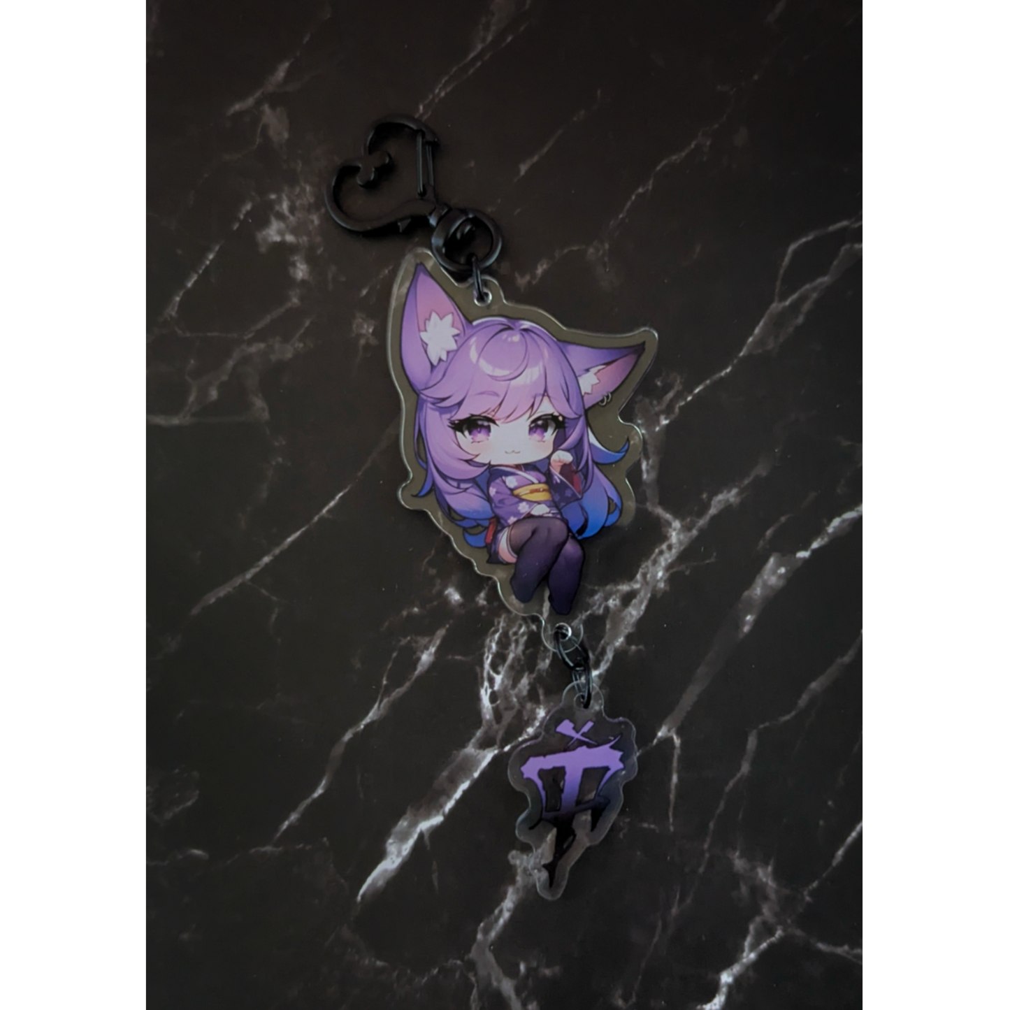 CHIBI FENNECO KIMONO KEYCHAIN