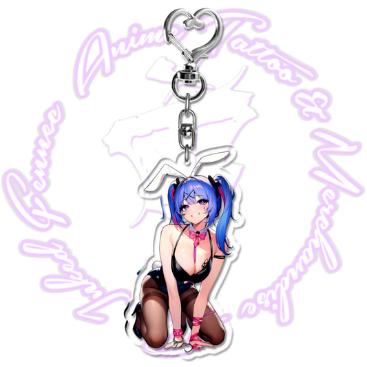 MIKU RABBIT HOLE KEYCHAIN