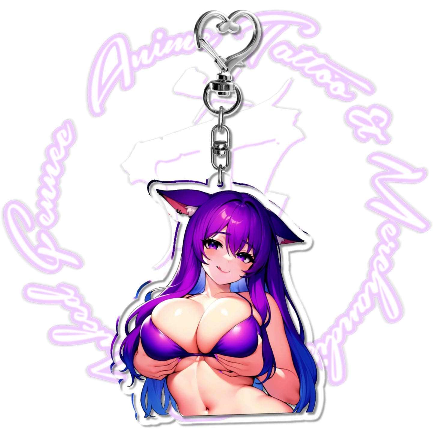 FENNECO BOOBIE-PEEKER KEYCHAIN