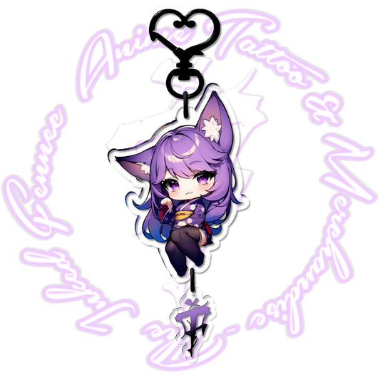CHIBI FENNECO KIMONO KEYCHAIN