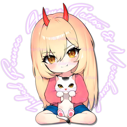 CHIBI POWER CSM STICKER