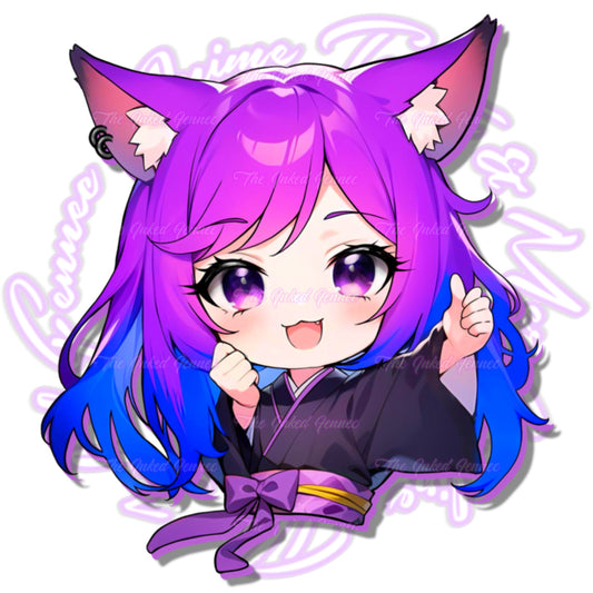 CHIBI FENNECO THUMBS UP STICKER