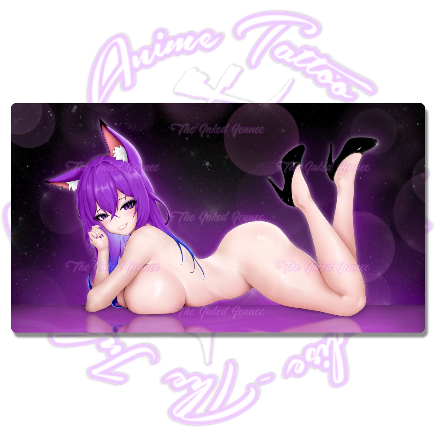 FENNECO JUST HEELS XXL DESK MAT