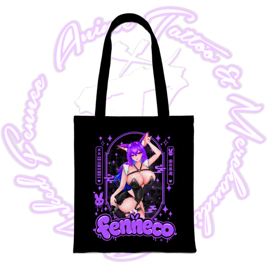 FENNECO KITSUN SIGN COTTON BAG