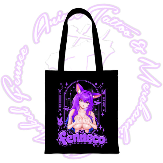 FENNECO BOOBIE HEART COTTON BAG
