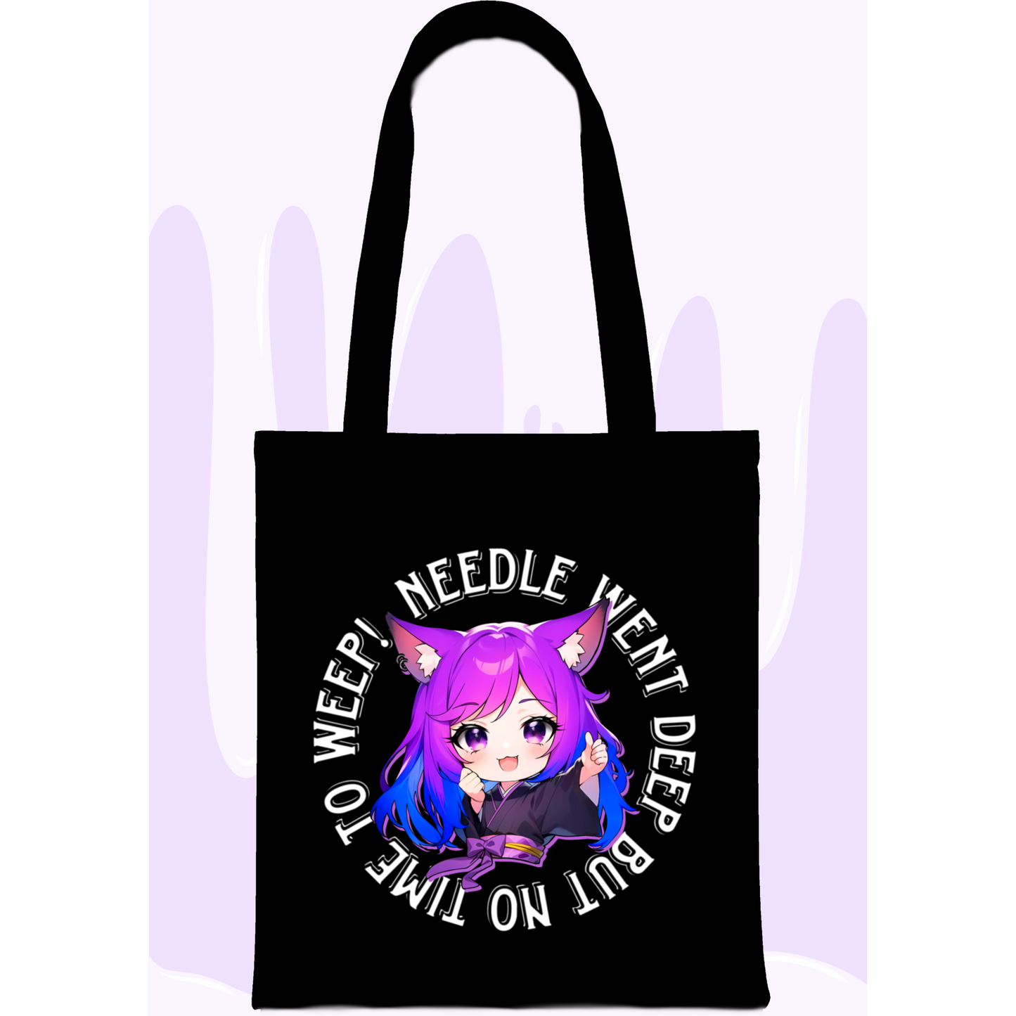 NO TIME TO WEEP! COTTON BAG