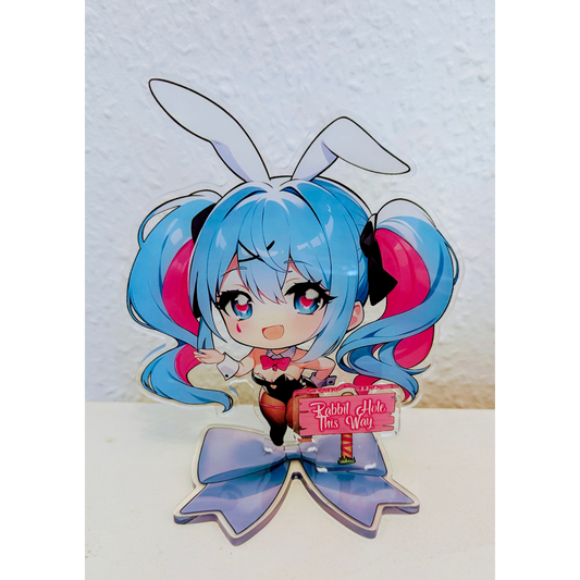 CHIBI MIKU RABBIT HOLE STANDEE