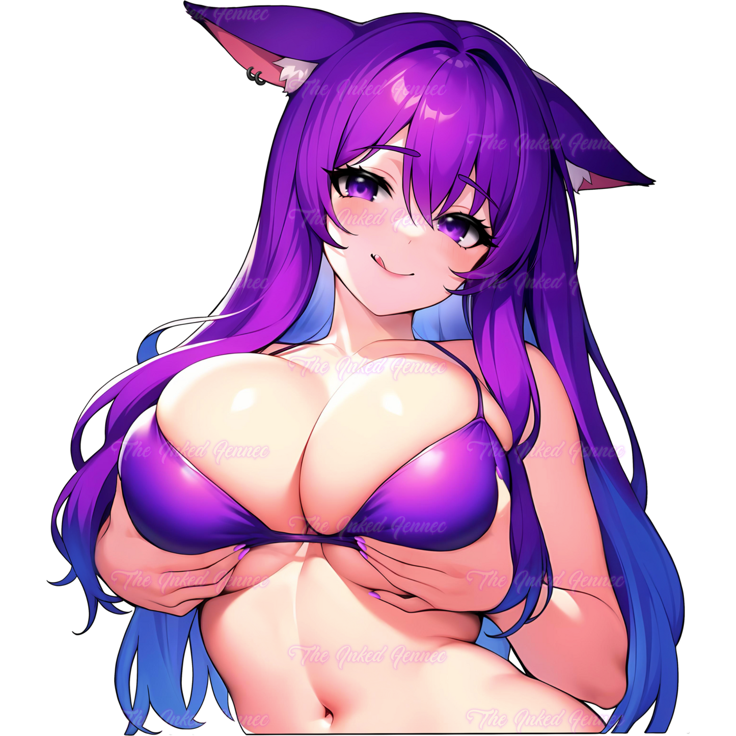 FENNECO BOOBIE-PEEKER STICKER