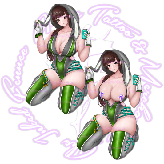 EVE BUNNY SUIT STICKER